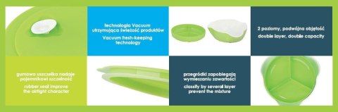 Pojemnik na orzechy PROMIS CM200 Candybox DWUPOZIOMOWY z miseczką na odpady