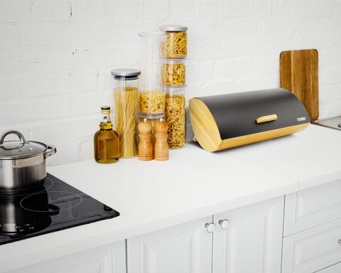 Chlebak owalny Promis PCH-3B FRANCESCO, czarny