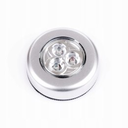 Lampka Dotykowa Samoprzylepna Na Baterie 3 LED