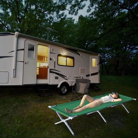 Łóżko Turystyczne Polowe XXL Promis TP190G