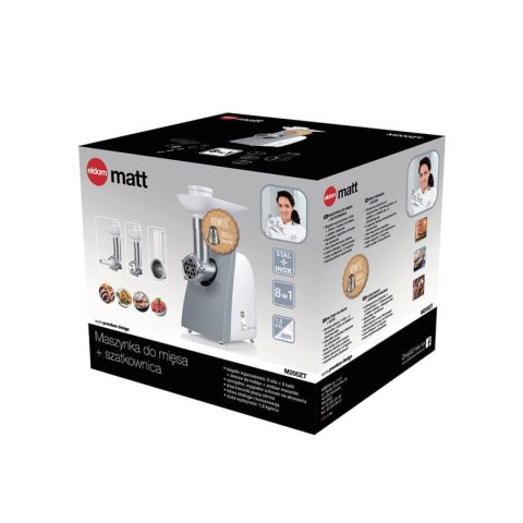 Maszynka do mięsa Eldom M200ZT MATT z szatkownicą i tarką do ziemniaków