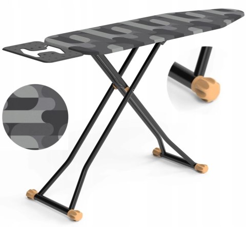 DESKA DO PRASOWANIA 112 x 36cm PROMIS PERFECT solidna Metalowy Blat DUŻA DESKA DO PRASOWANIA 112 x 36cm PROMIS PERFECT solidna Metalowy Blat DUŻA