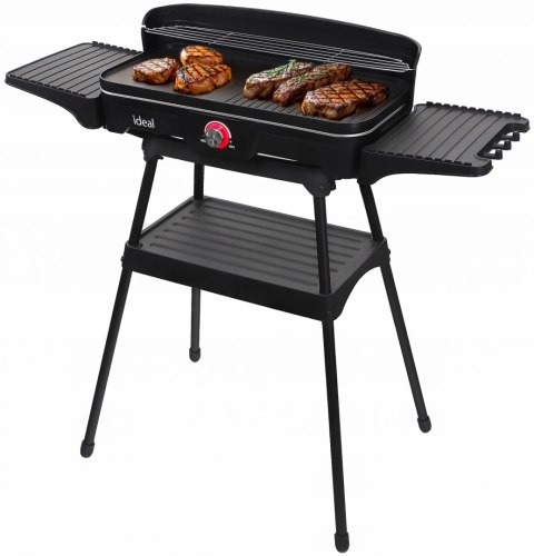 Grill elektryczny Ogrodowy Duży 5w1 Stojący Stołowy Składany Bezdymny ELDOM Grill elektryczny Ogrodowy Duży 5w1 Stojący Stołowy Składany Bezdymny ELDOM