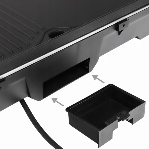 Grill elektryczny Ogrodowy Duży 5w1 Stojący Stołowy Składany Bezdymny ELDOM Grill elektryczny Ogrodowy Duży 5w1 Stojący Stołowy Składany Bezdymny ELDOM
