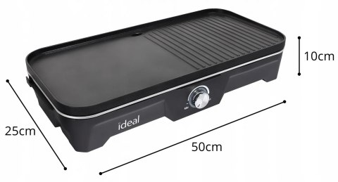 Grill elektryczny Ogrodowy Duży 5w1 Stojący Stołowy Składany Bezdymny ELDOM Grill elektryczny Ogrodowy Duży 5w1 Stojący Stołowy Składany Bezdymny ELDOM