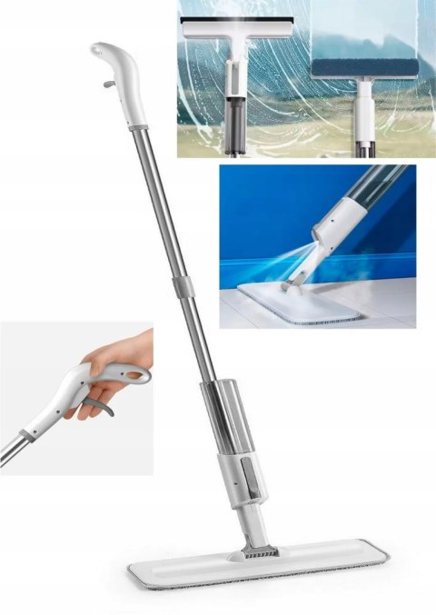 MOP ze SPRYSKIWACZEM+MYJKA DO OKIEN 3w1 SPRAY MOP Promis ULTRAMOP