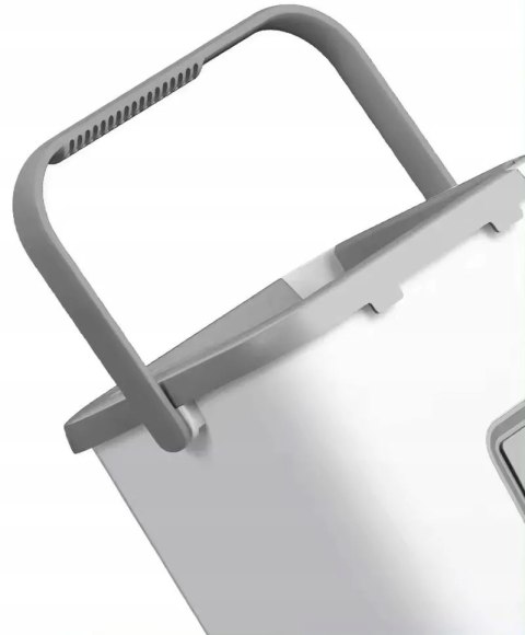 Mop Płaski Obrotowy z Wyciskaczem i Wiadrem Dwukomorowym Ultramop Promis MS106N