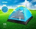 Namiot Turystyczny 2-Osobowy Alpenair Kempingowy IGLO WODOODPORNY MOSKITIERA