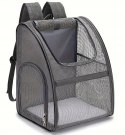 PLECAK TRANSPORTER TORBA DLA KOTA PSA Z SIATKI W PEŁNI WENTYLOWANY SKŁADANY