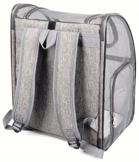 PLECAK TRANSPORTER TORBA DLA KOTA PSA Z SIATKI W PEŁNI WENTYLOWANY SKŁADANY