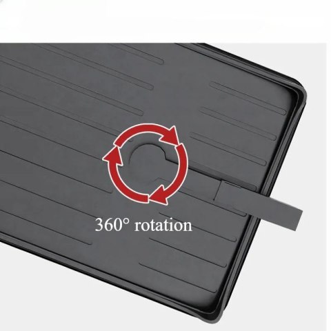 Suszarka do Naczyń Ociekacz PROMIS SR11 Duża z Odpływem Dwupoziomowa Czarna