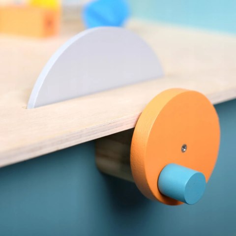 ZESTAW MAJSTERKOWICZA Duży drewniany warsztat IMADŁO SKRZYNKA NARZĘDZIA XXL