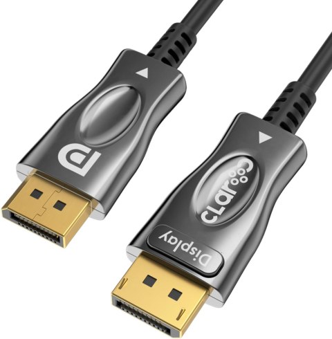 Claroc Kabel optyczny DisplayPort 1.4 AOC 8K 20 m Claroc Kabel optyczny DisplayPort 1.4 AOC 8K 20 m
