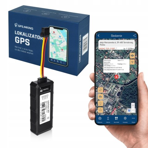 Lokalizator GPS Mking MK3 2G+4G ŚLEDZENIE POJAZDU ŁODZI ODCIĘCIE Lokalizator GPS Mking MK3 2G+4G ŚLEDZENIE POJAZDU ŁODZI ODCIĘCIE