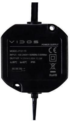 Zasilacz Vidos P12/15 Zasilacz Vidos P12/15