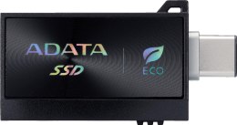 Adata Dysk Zewnętrzny SSD SC730 1TB USB 3.2C/A 600/600MB/s czarny