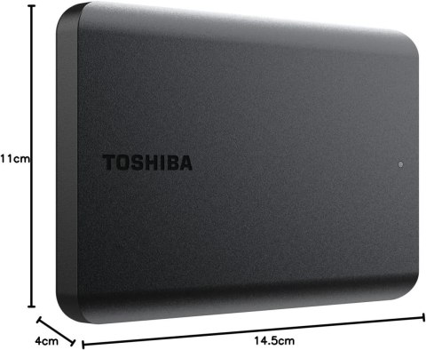 Dysk Zewnętrzny TOSHIBA CANVIO BASICS 2.5inch 2TB External HDD USB 3.2 Gen 1 black