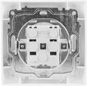 Gniazdo pojedyncze z uziemieniem VCX LC 13 Biały