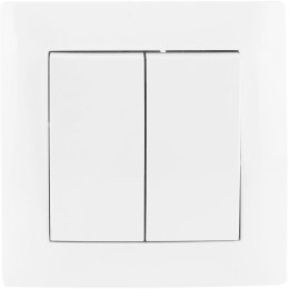 Łącznik podwójny VCX LC 02 Biały