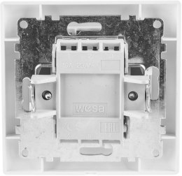 Łącznik podwójny VCX LC 02 Biały