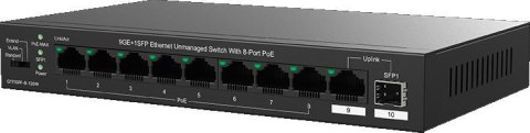 SWITCH POE TENDA TEG1110PF-8-120W