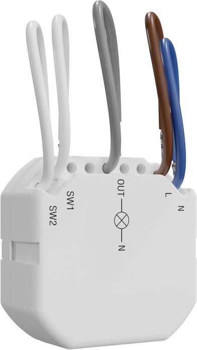 BE WAVE Bezprzewodowy ściemniacz oświetlenia 230 V AC (dopuszkowy typ urządzenia ADC-200) Smart Dimmer (ADC-200)