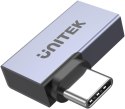 Unitek Adapter USB-C na USB-C kątowy płaski