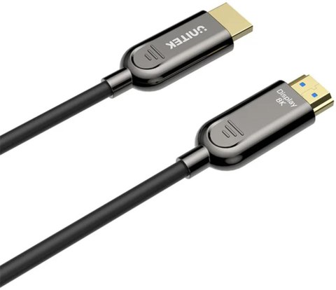 Unitek Kabel optyczny HDMI 2.1 AOC 8K 120Hz 30m