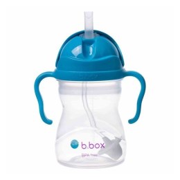 Bidon ze słomką 240ml kobalt. BBOX