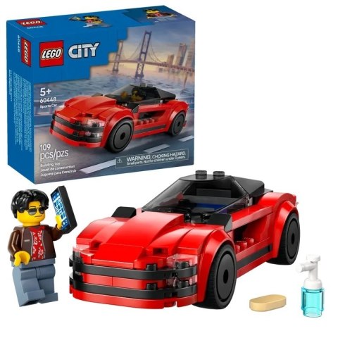 CITY CZERWONY SAMOCHÓD SPORTOW CITY CZERWONY SAMOCHÓD SPORTOW