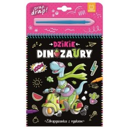 Dzikie dinozaury zdrap. z rys. AKSJOMAT
