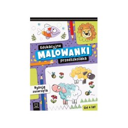 Eduk. malow. rysuję zwierzęta AKSJOMAT