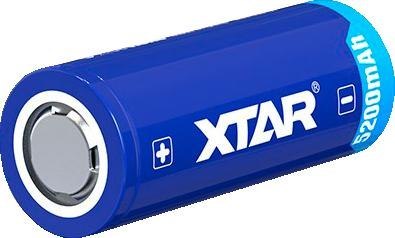 Akumulator 26650 Li-Ion 3,7V Xtar 5200mAh (1 szt.) z zabezpieczeniem Akumulator 26650 Li-Ion 3,7V Xtar 5200mAh (1 szt.) z zabezpieczeniem