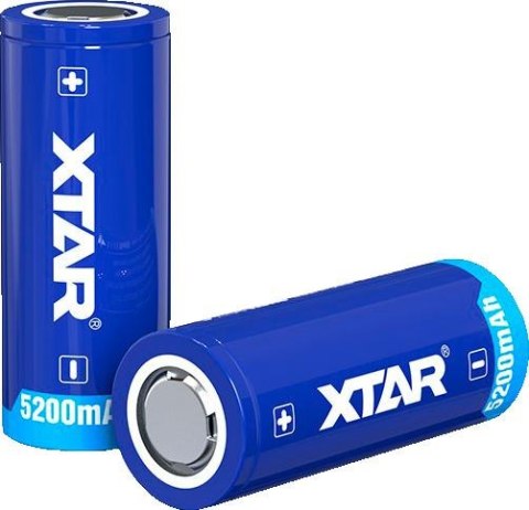 Akumulator 26650 Li-Ion 3,7V Xtar 5200mAh (1 szt.) z zabezpieczeniem Akumulator 26650 Li-Ion 3,7V Xtar 5200mAh (1 szt.) z zabezpieczeniem