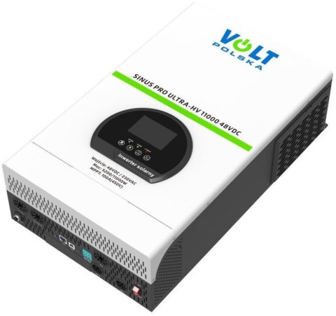 Przetwornica inwerter solarny Volt Polska SinusPro Ultra-HV 11000 48V/230V 5200/11000W 100A MPPT (450V) Przetwornica inwerter solarny Volt Polska SinusPro Ultra-HV 11000 48V/230V 5200/11000W 100A MPPT (450V)