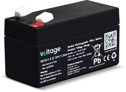 Akumulator AGM Voltage 12V 1,2Ah VE12-1.2 (Żywotność 6-9 lat)