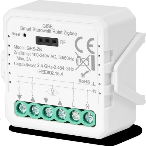 GISE Smart Sterownik roletowy Zigbee | Tuya | GRS-ZB GISE Smart Sterownik roletowy Zigbee | Tuya | GRS-ZB