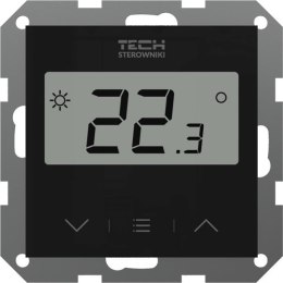 Bezprzewodowy regulator pokojowy czarny F-8Z Tech Sterowniki