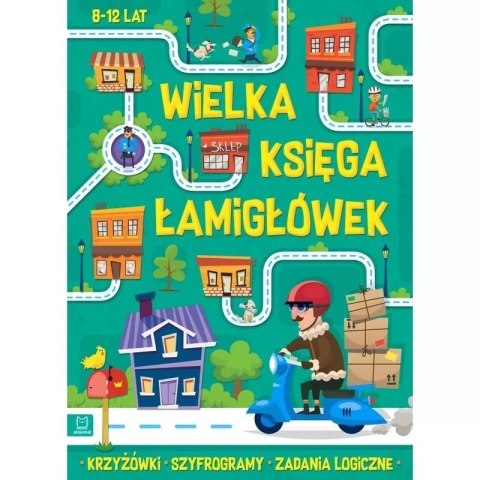 Księga łamigłówek 8-12 lat AKSJOMAT