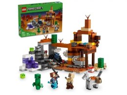 MINECRAFT KOPALNIA W BADLANDAC