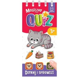 Magiczny quiz z kotkiem 3+ AKSJOMAT