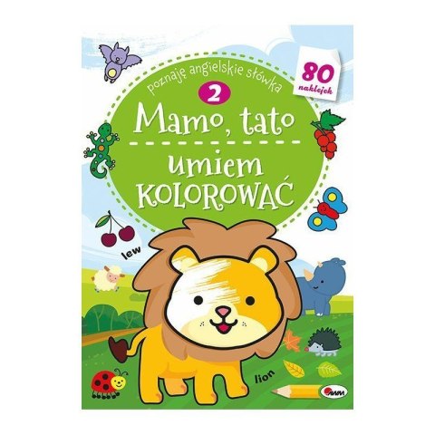Mamo tato umiem kolorować 2 AWM WYDAWNICTWO Mamo tato umiem kolorować 2 AWM WYDAWNICTWO