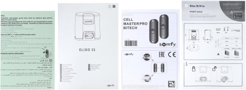 Zestaw Somfy Elixo 500 IO EE pack (1216507) do bram przesuwnych Zestaw Somfy Elixo 500 IO EE pack (1216507) do bram przesuwnych