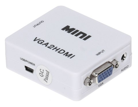 KONWERTER VGA+AU/HDMI-ECO VGA+AUDIO NA HDMI KONWERTER VGA+AU/HDMI-ECO VGA+AUDIO NA HDMI