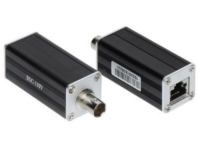 Zestaw transmisji Ethernet/Coaxial EOC-110KIT 200m (2szt.) Zestaw transmisji Ethernet/Coaxial EOC-110KIT 200m (2szt.)