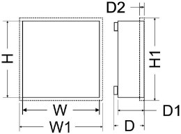 OBUDOWA ALARMOWA Pulsar AWO000/CA-4,5,6