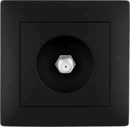 Gniazdo RTV VCX LC 45 Czarny