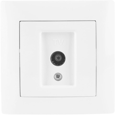 Gniazdo TV VCX LC 43 Biały