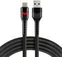 KABEL USB / USB-C RGB LED everActive CBB-1CBR 100cm 3A