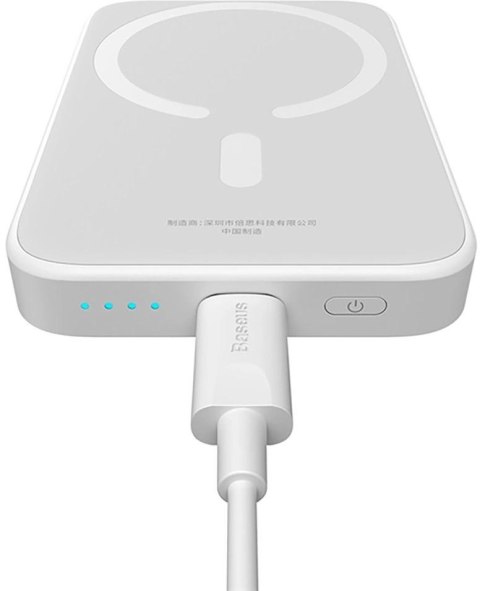 Powerbank Baseus Magnetic Mini Air PPCXM06A 6000mAh MagSafe 15W PD QC 20W USB-C + kabel Powerbank Baseus Magnetic Mini Air PPCXM06A 6000mAh MagSafe 15W PD QC 20W USB-C + kabel